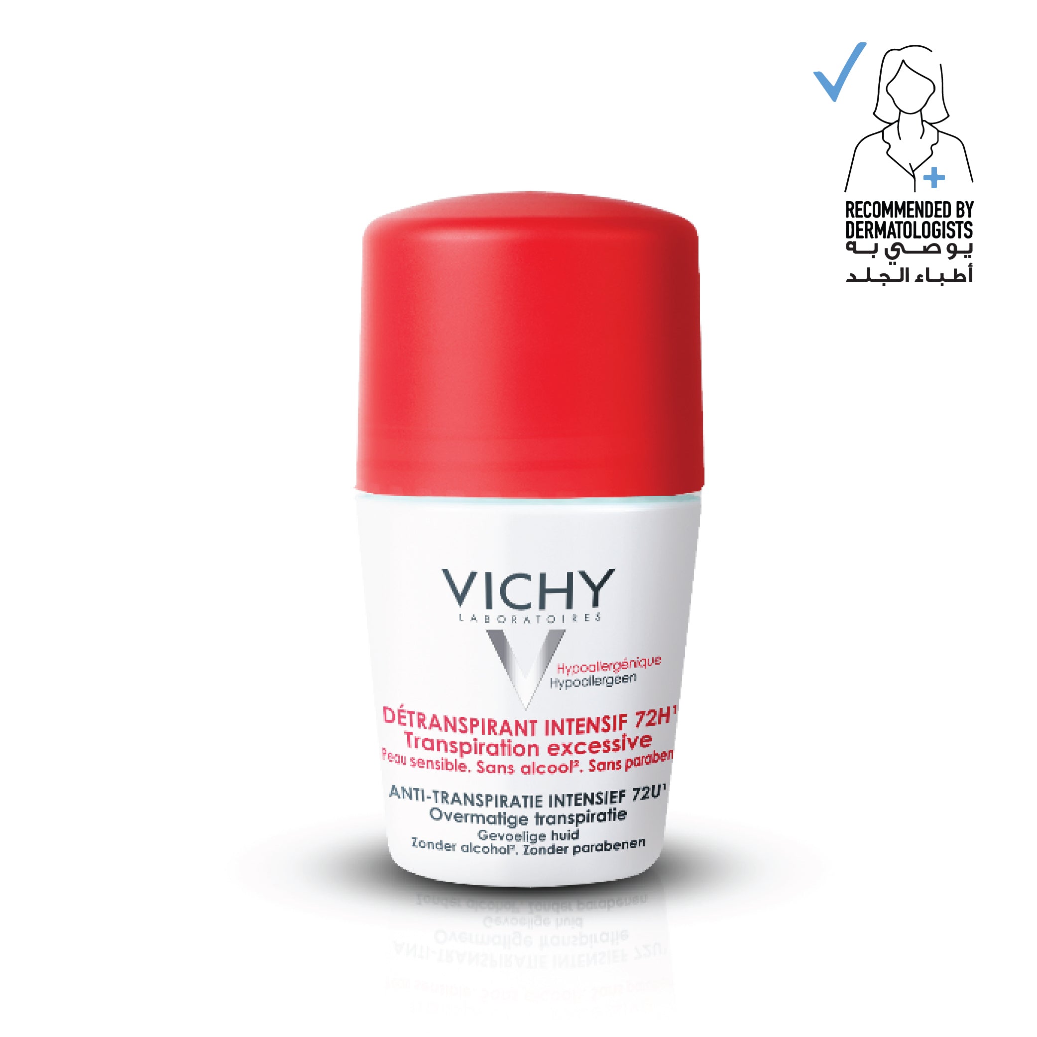 Vichy Stress Resist 72H Anti Perspirant Treatment Excessive Perspiration Roll On